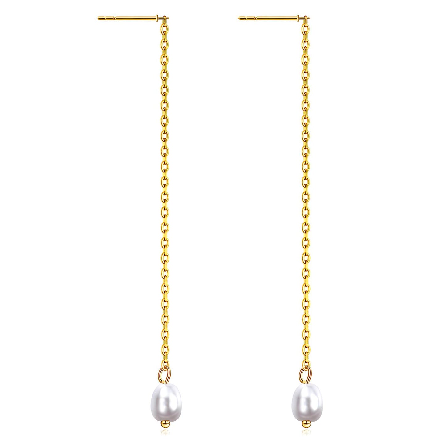 18K gold plated Stainless steel earrings