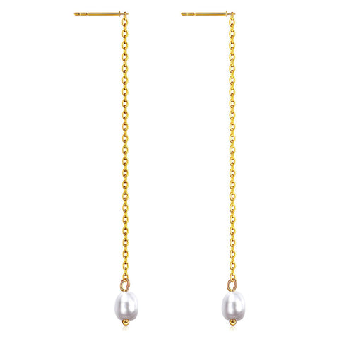 18K gold plated Stainless steel earrings