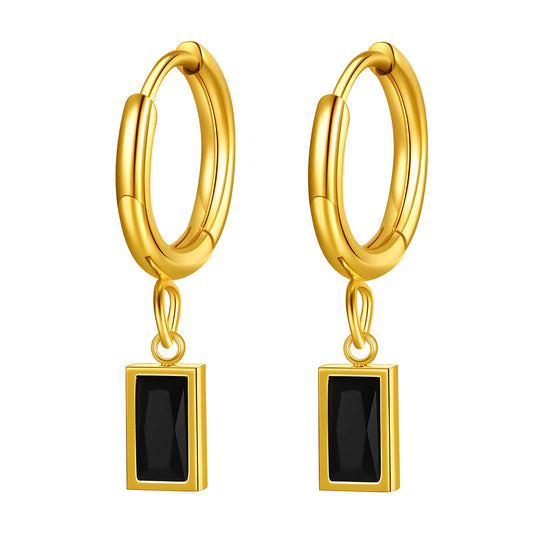 18K gold plated Stainless steel earrings