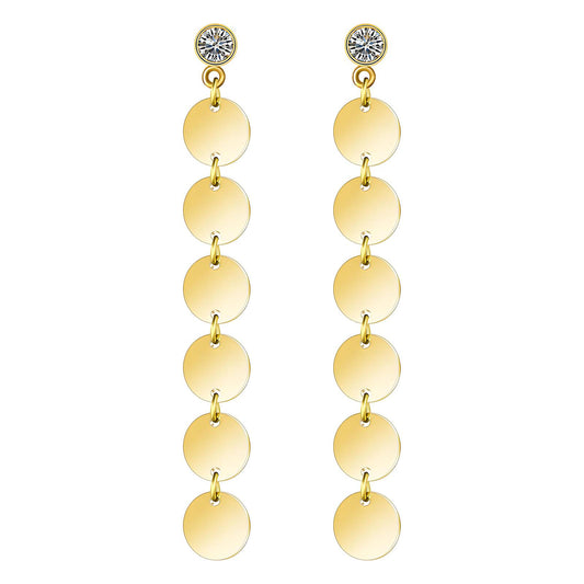 18K gold plated Stainless steel earrings