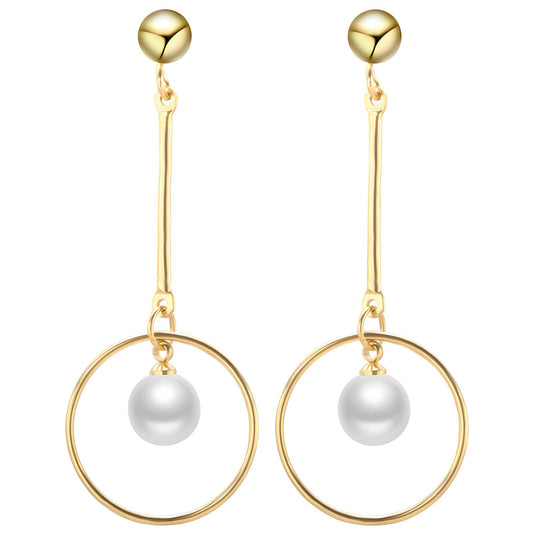 18K gold plated Stainless steel earrings