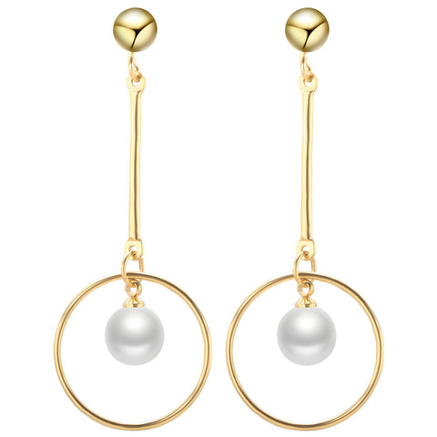 18K gold plated Stainless steel earrings