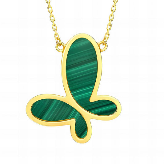 18K gold plated Stainless steel  Butterfly necklace