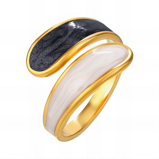 18K gold plated Stainless steel finger ring
