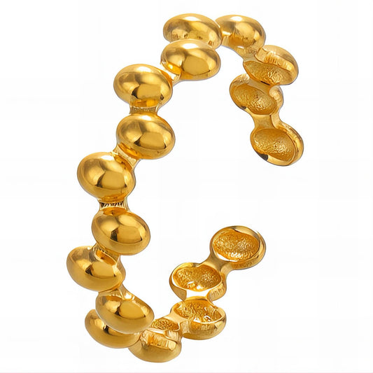 18K gold plated Stainless steel finger ring