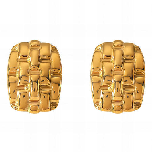 18K gold plated Stainless steel earrings