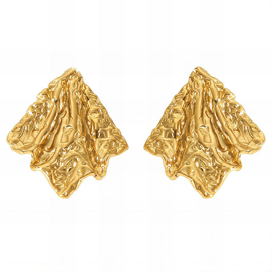 18K gold plated Stainless steel earrings