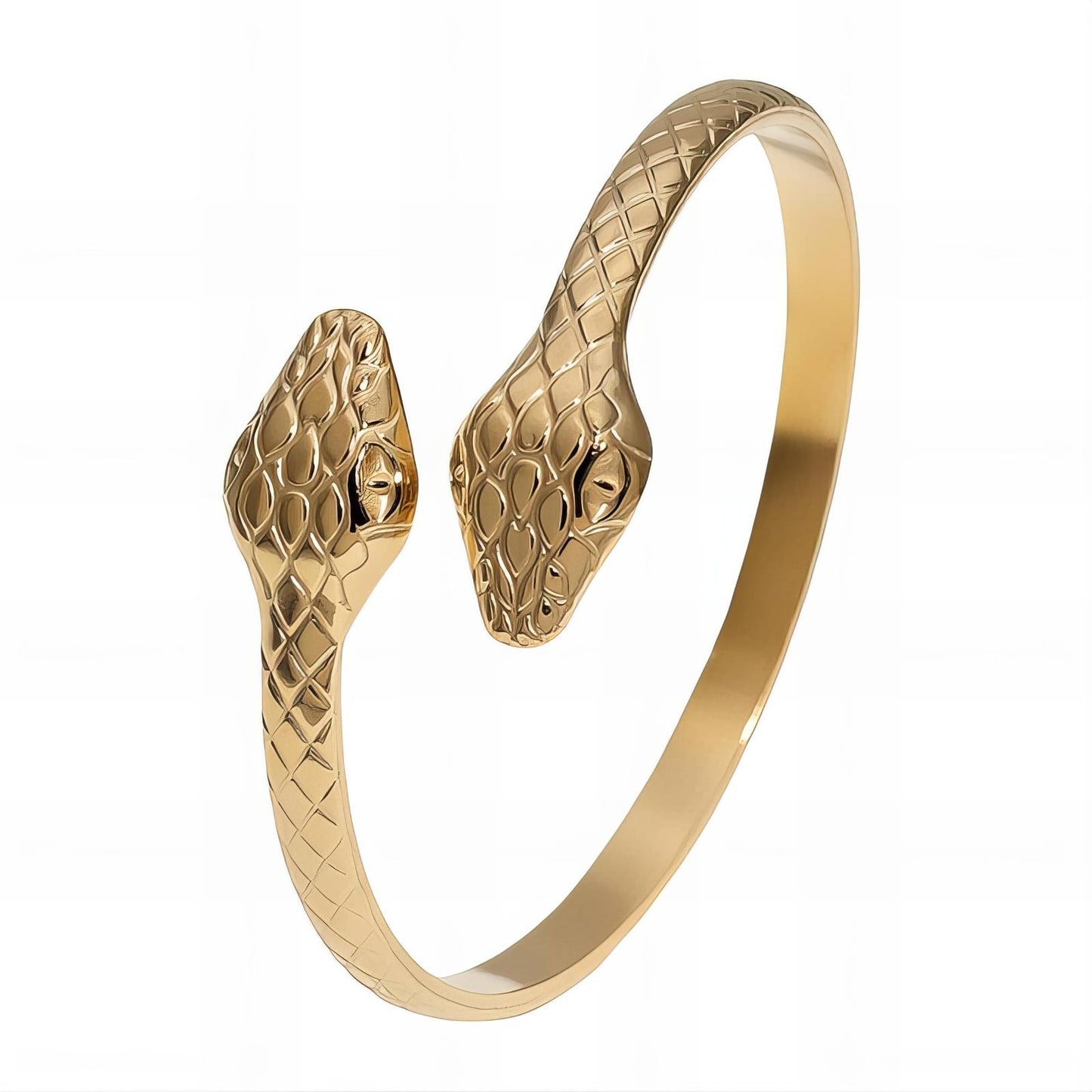18K gold plated Stainless steel  Snakes bracelet