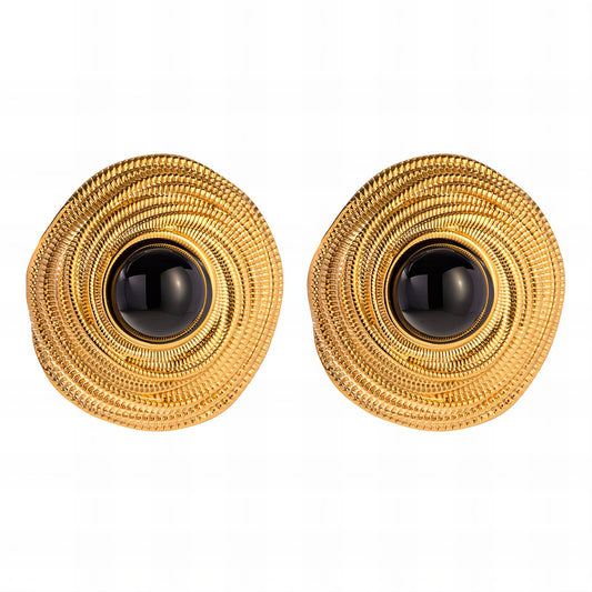 18K gold plated Stainless steel earrings