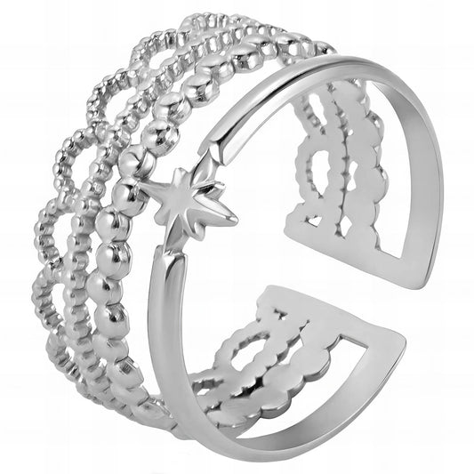 Stainless steel finger ring