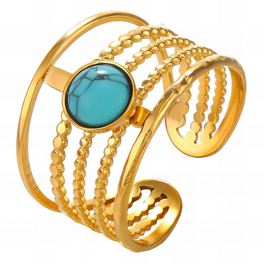 18K gold plated Stainless steel finger ring