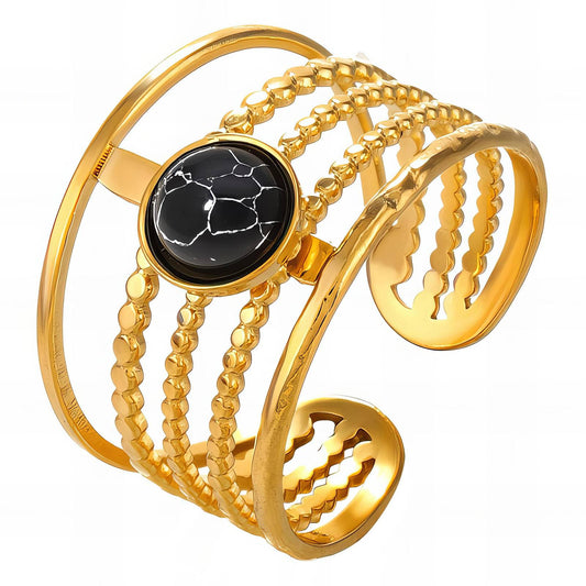 18K gold plated Stainless steel finger ring
