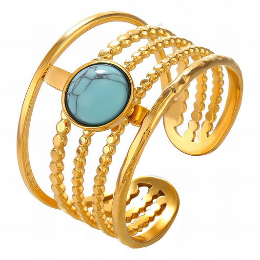 18K gold plated Stainless steel finger ring