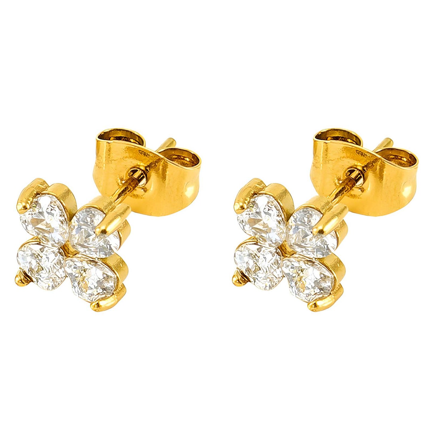 18K gold plated Stainless steel earrings