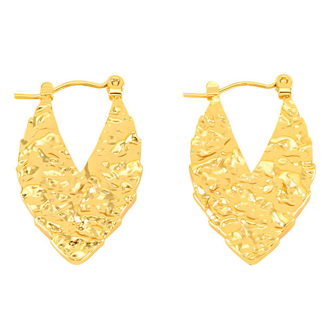 18K gold plated Stainless steel earrings