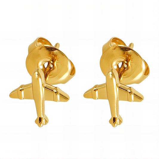 18K gold plated Stainless steel earrings