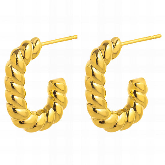 18K gold plated Stainless steel earrings