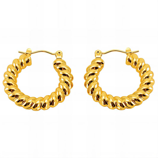 18K gold plated Stainless steel earrings