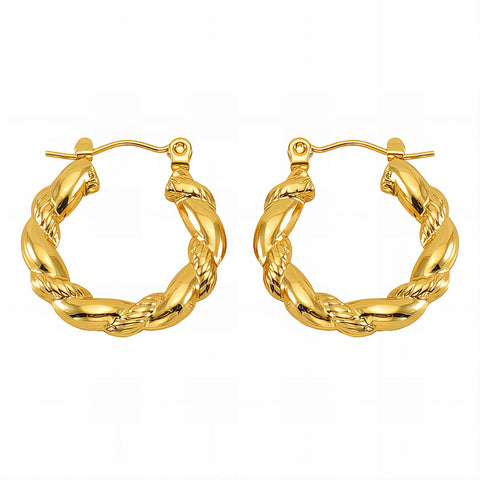 18K gold plated Stainless steel earrings