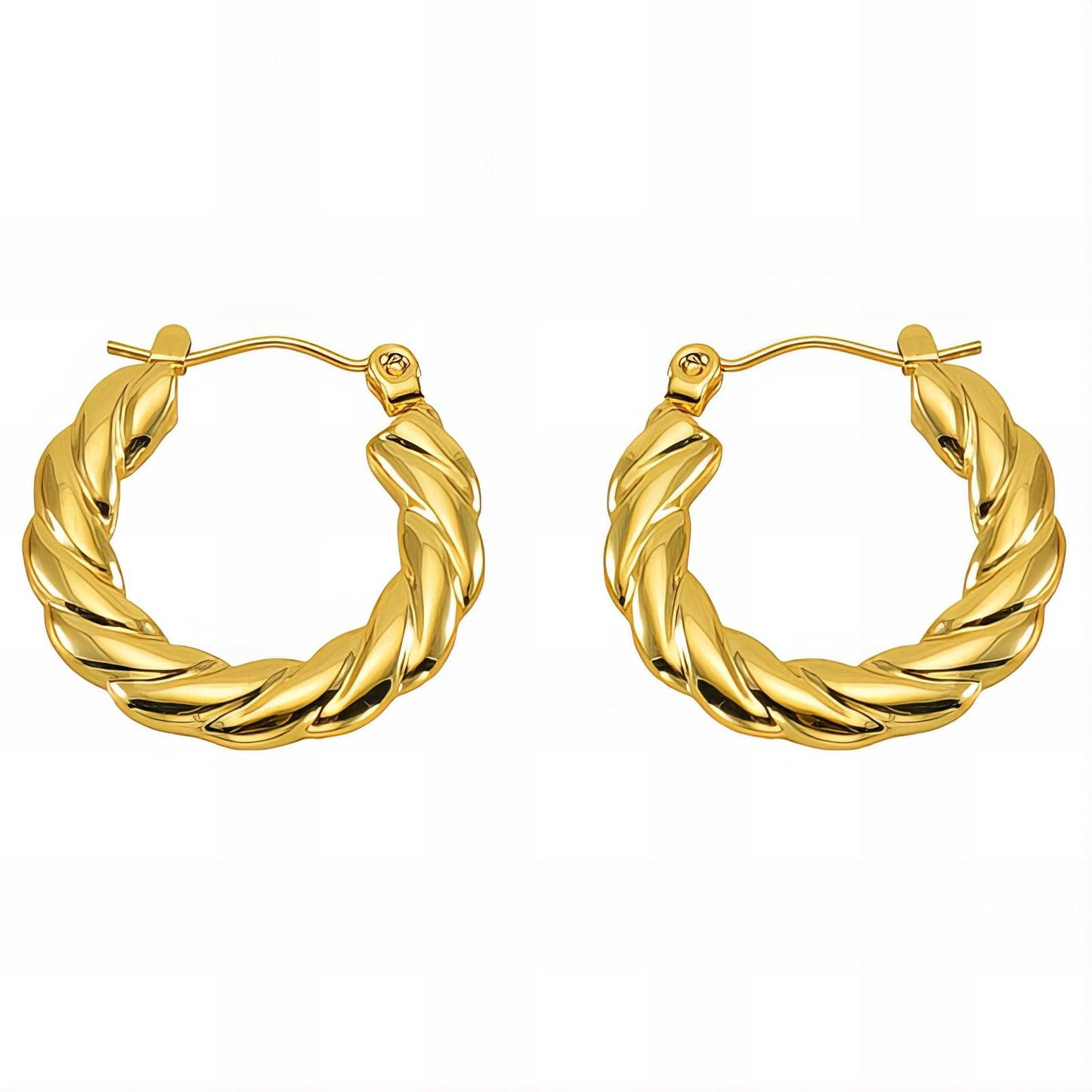 18K gold plated Stainless steel earrings
