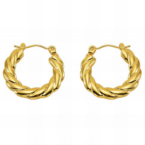 18K gold plated Stainless steel earrings