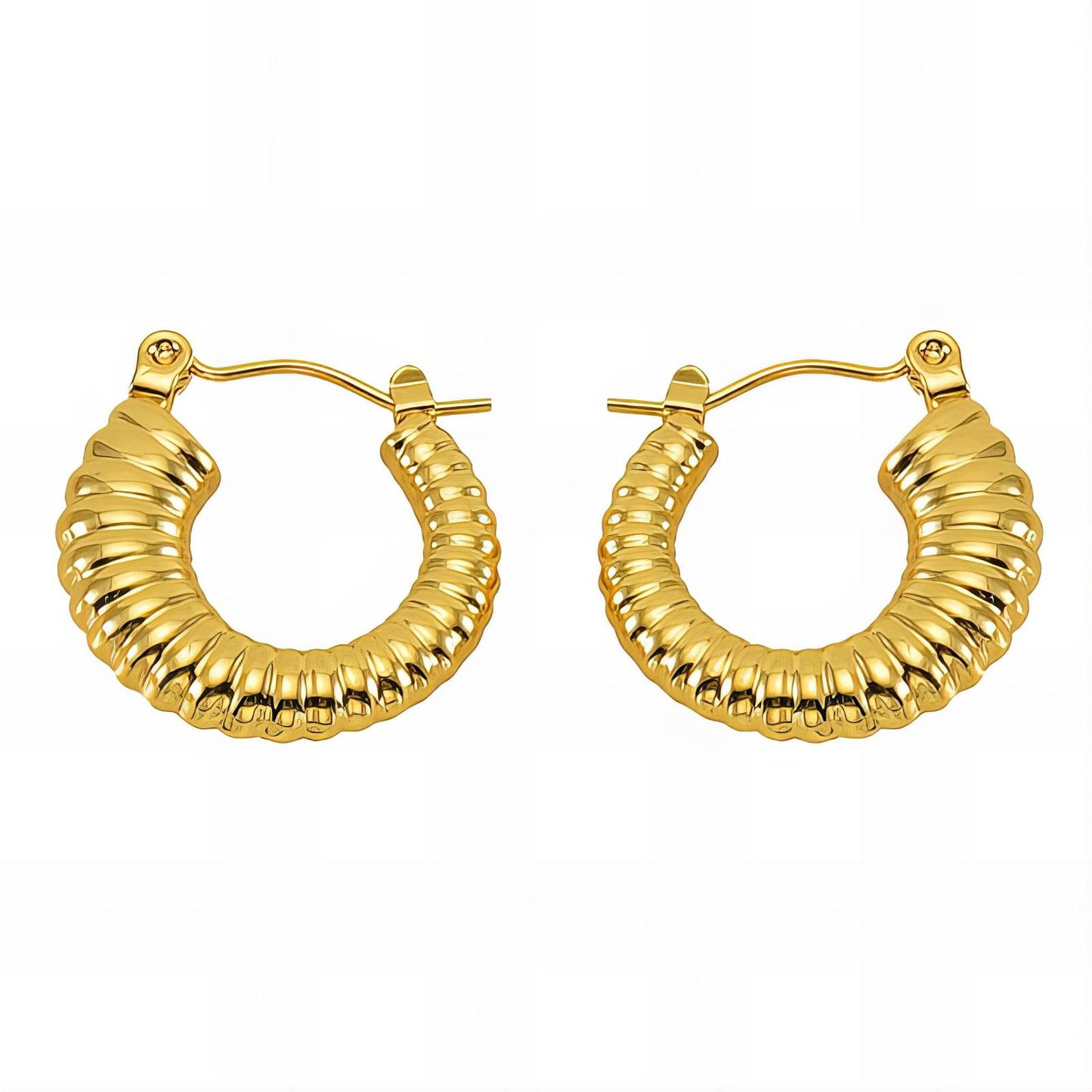 18K gold plated Stainless steel earrings