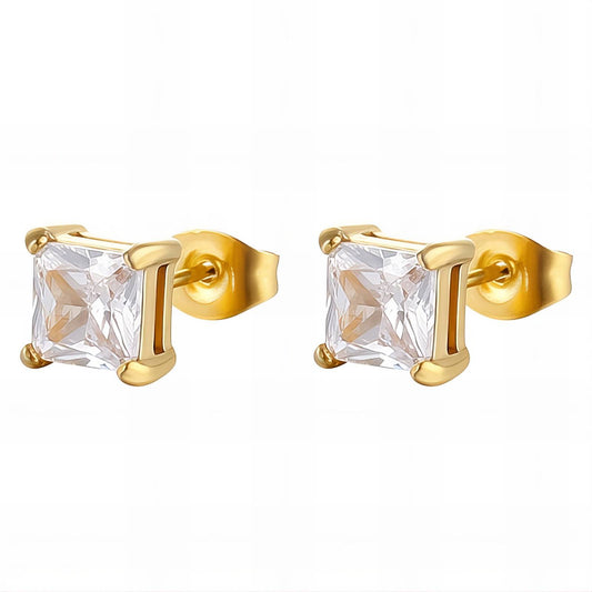 18K gold plated Stainless steel earrings