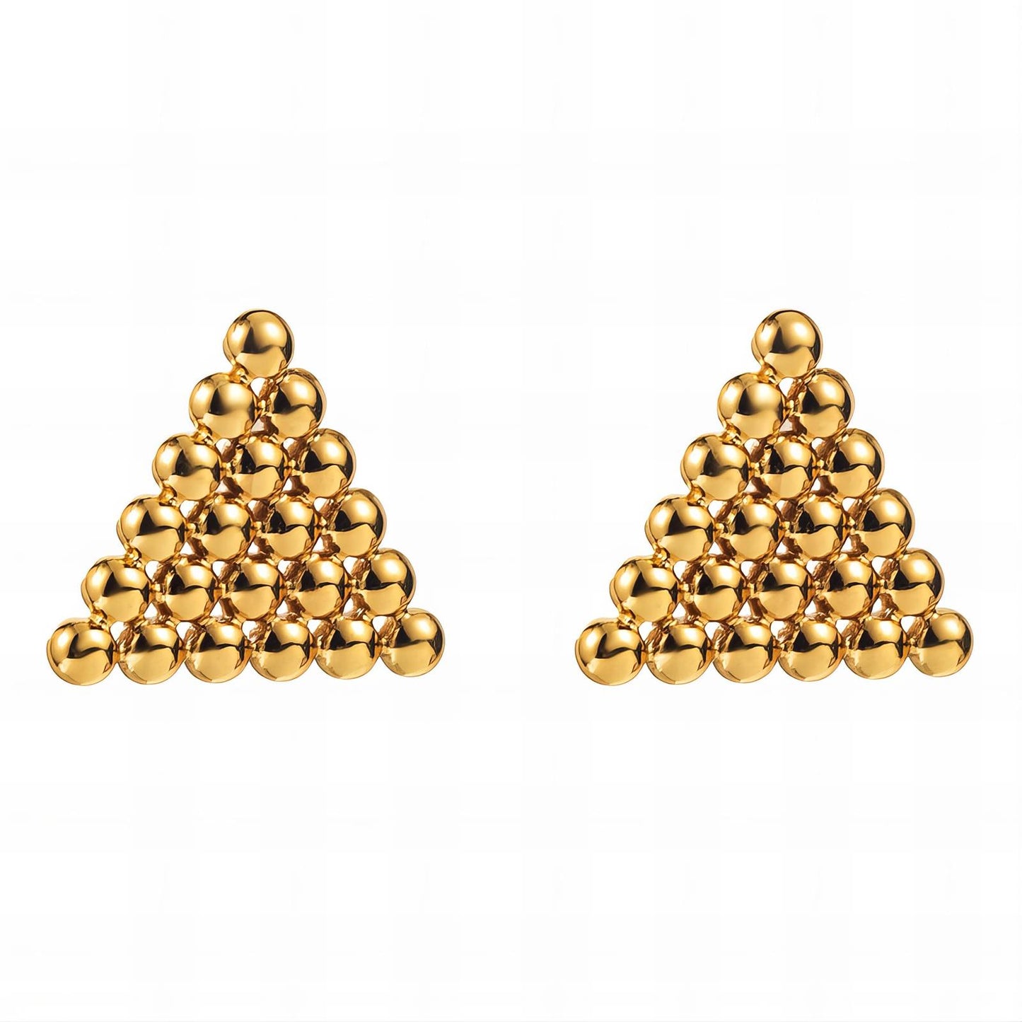 18K gold plated Stainless steel earrings