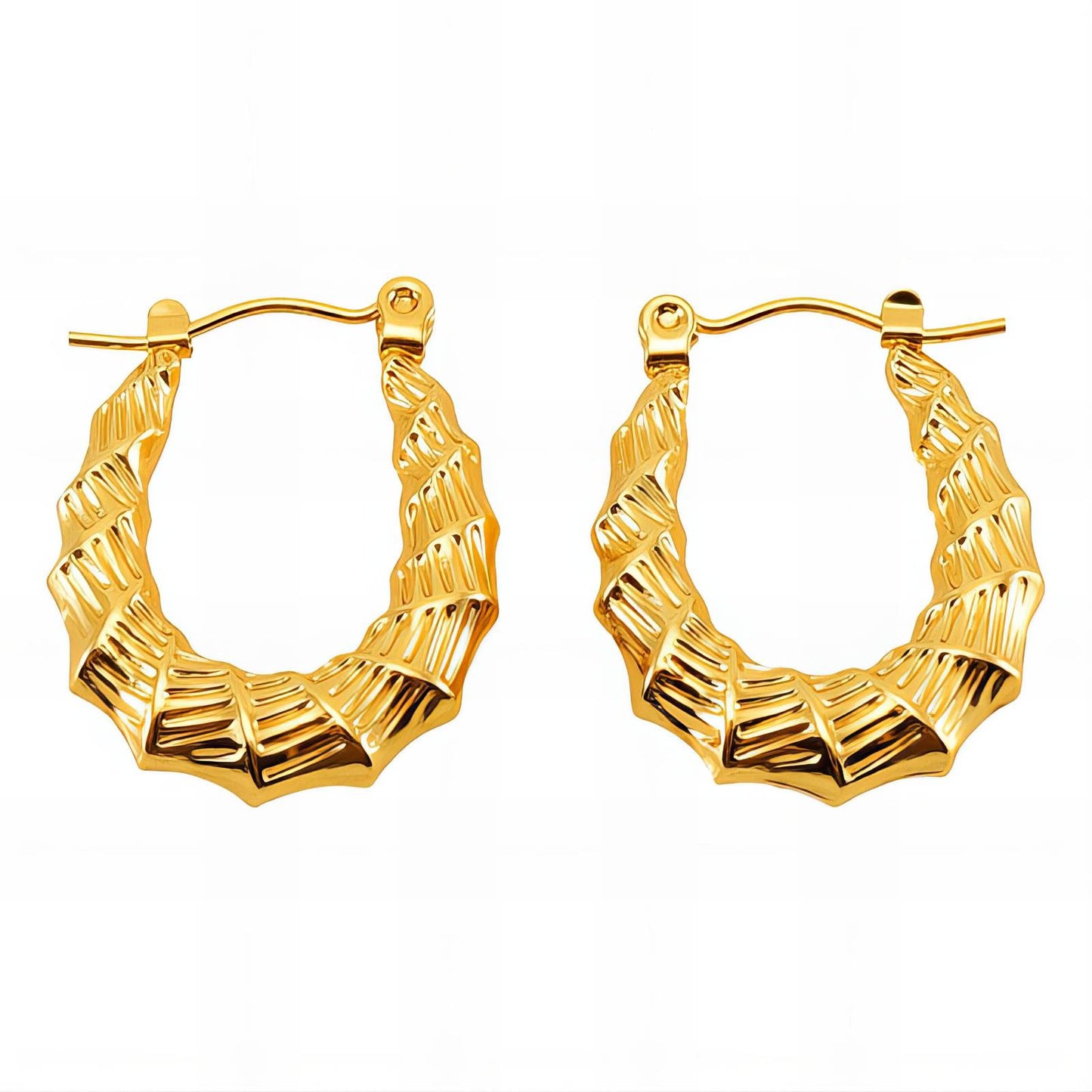 18K gold plated Stainless steel earrings