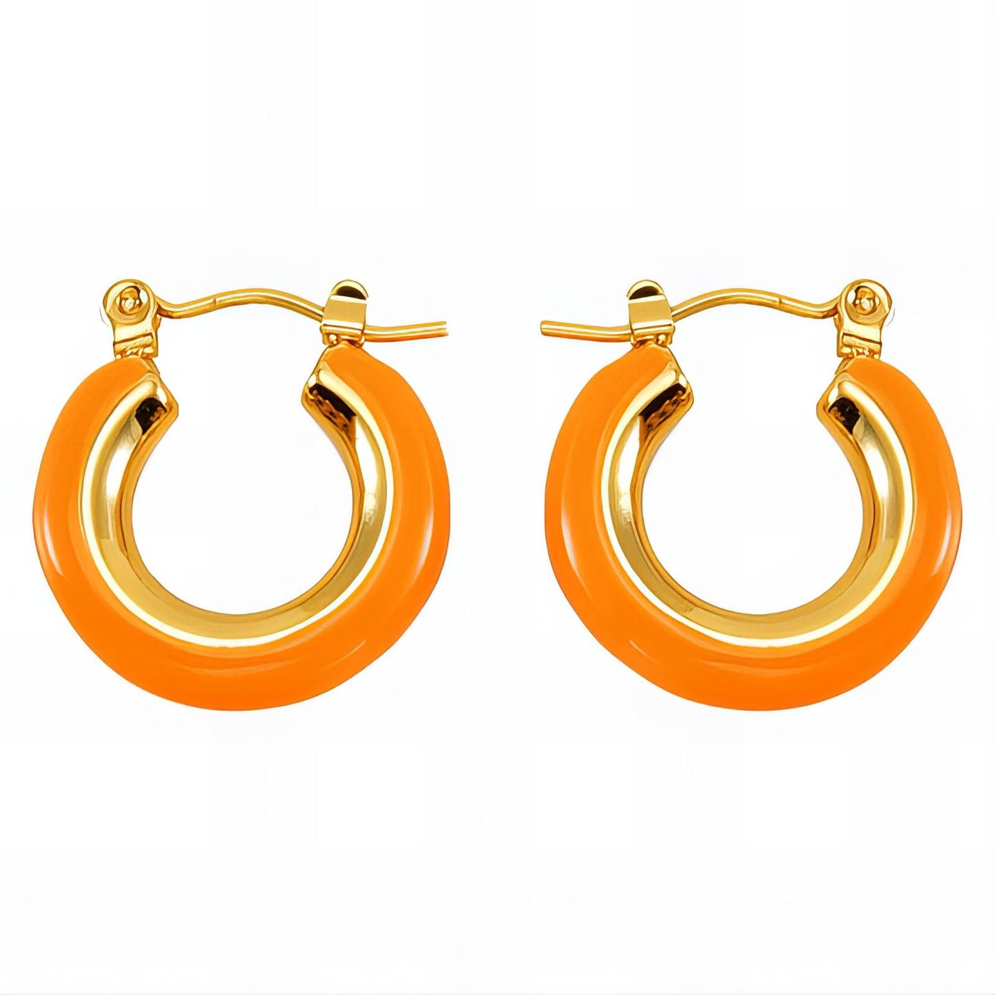18K gold plated Stainless steel earrings