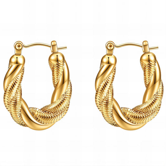 18K gold plated Stainless steel earrings