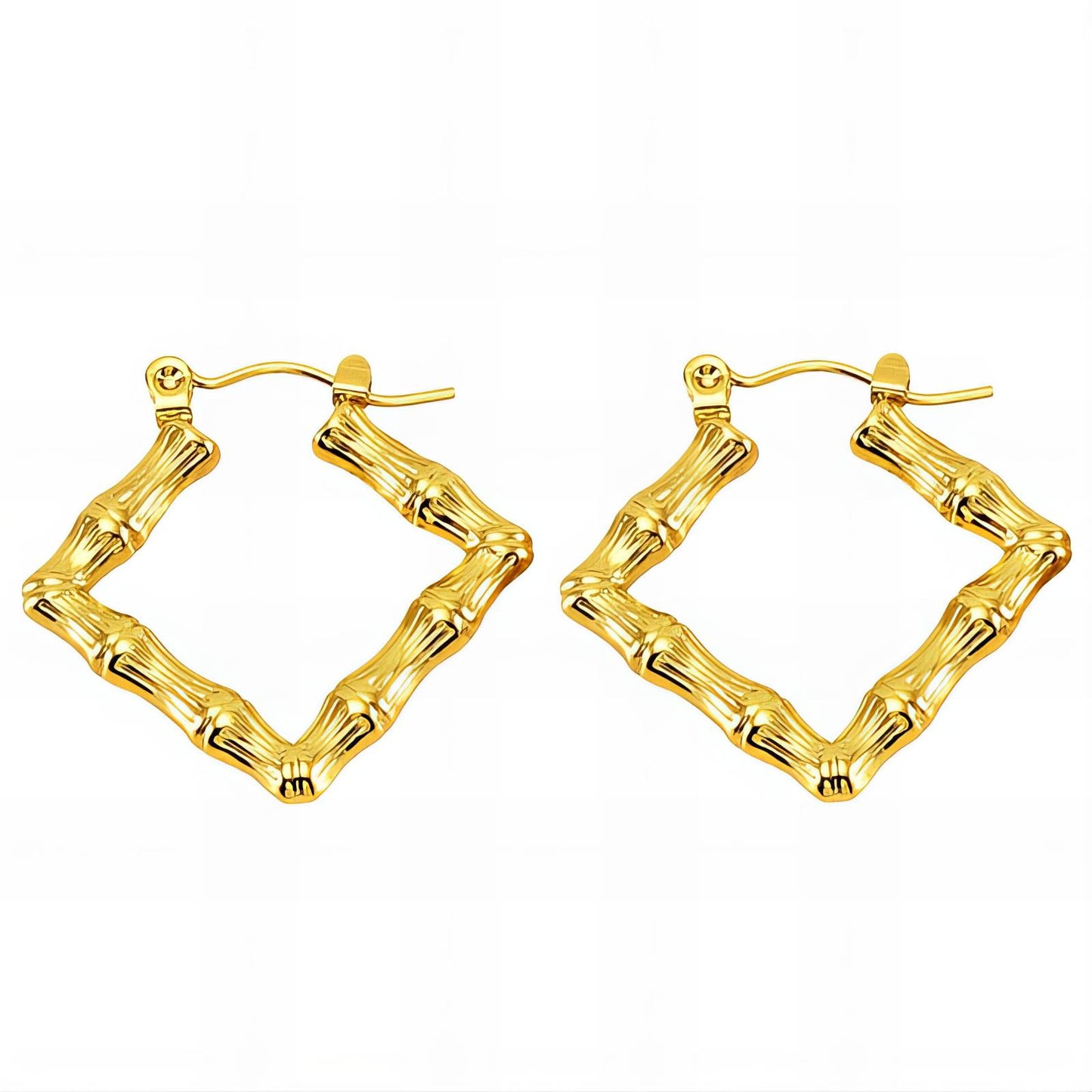 18K gold plated Stainless steel earrings