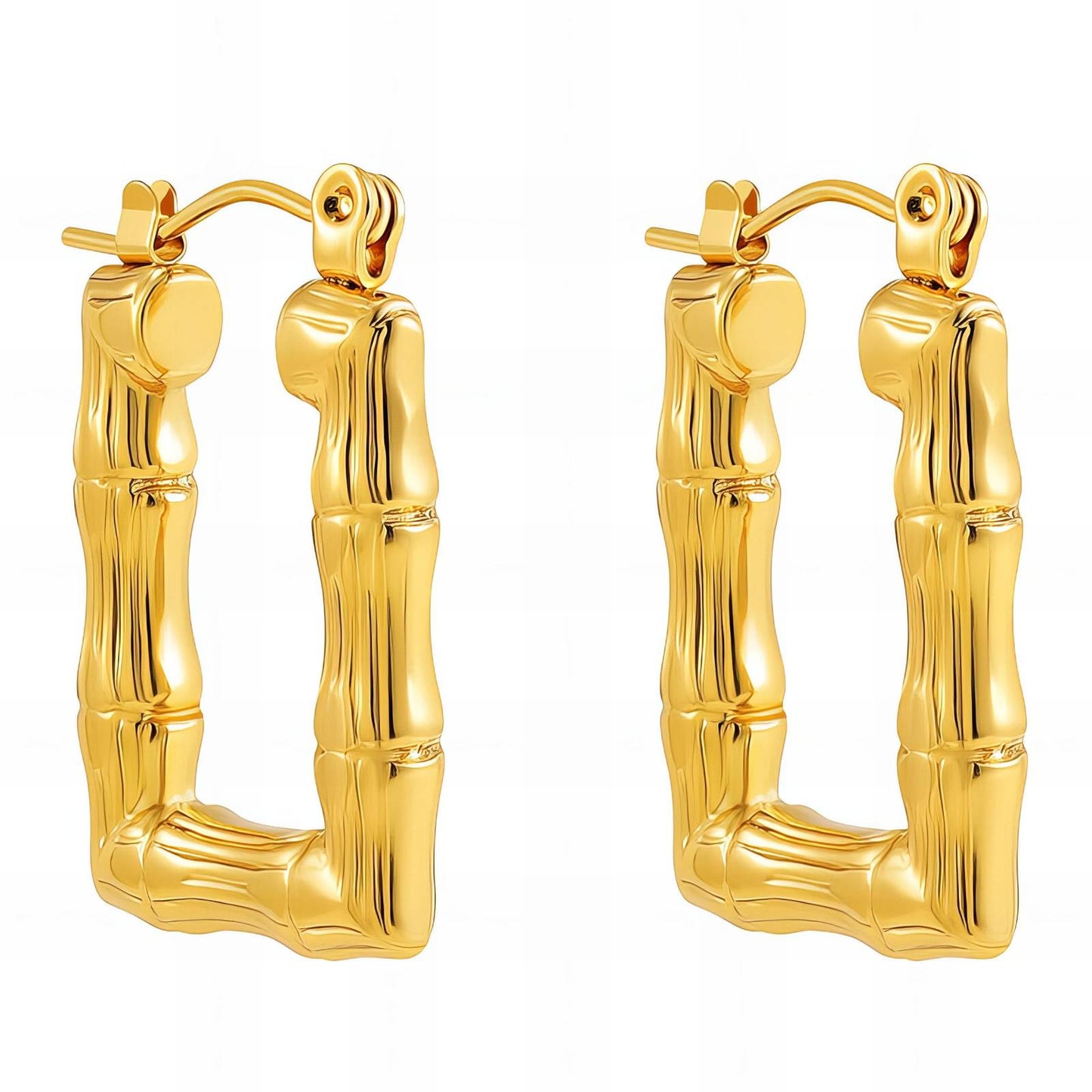 18K gold plated Stainless steel earrings