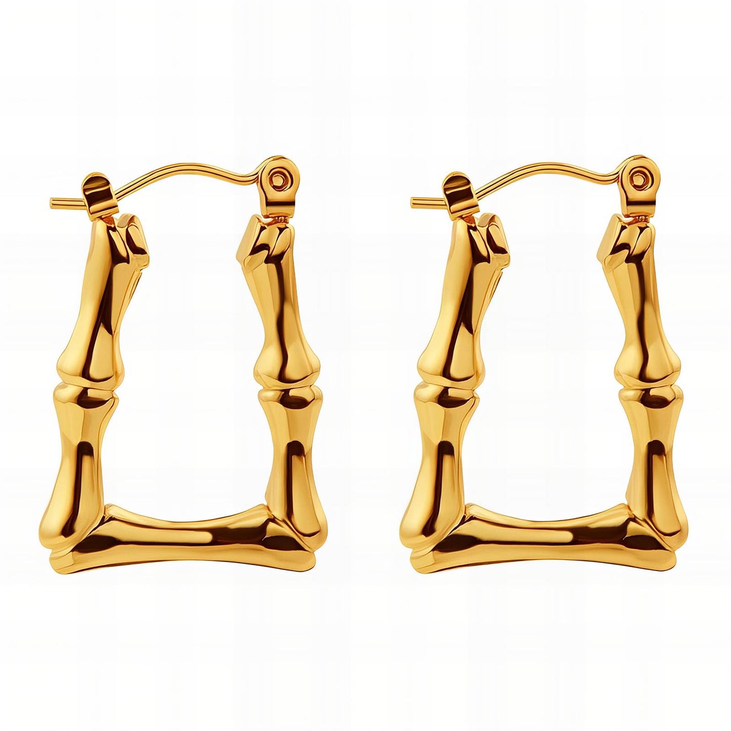 18K gold plated Stainless steel earrings