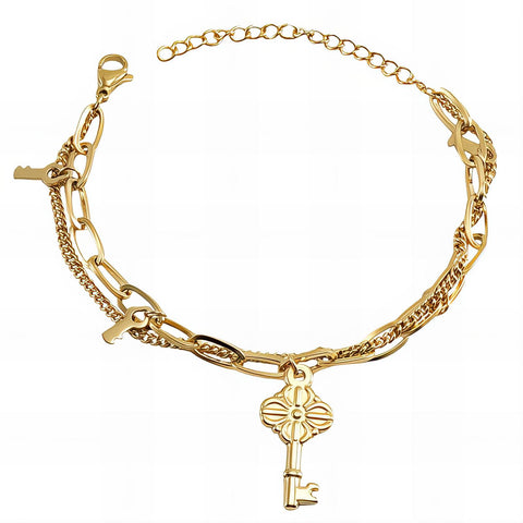 18K gold plated Stainless steel bracelet