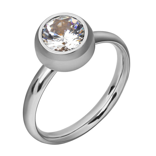 Stainless steel finger ring