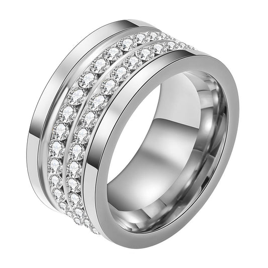 Stainless steel finger ring