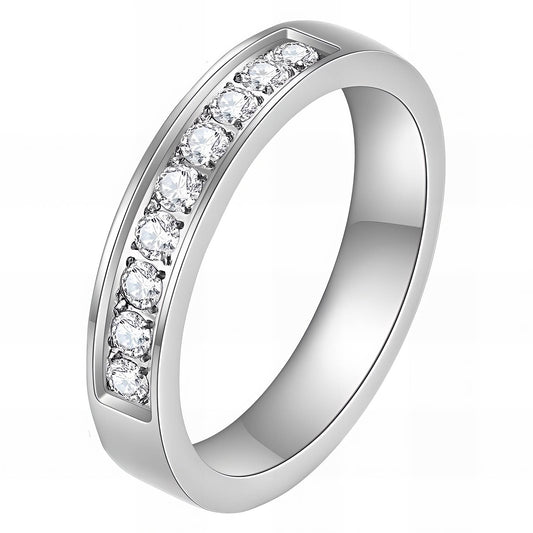 Stainless steel finger ring