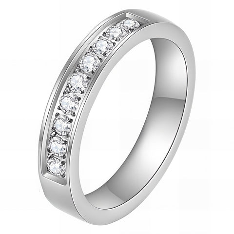 Stainless steel finger ring