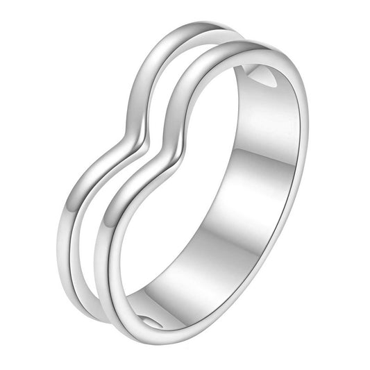 Stainless steel finger ring
