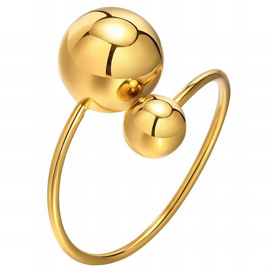 18K gold plated Stainless steel finger ring