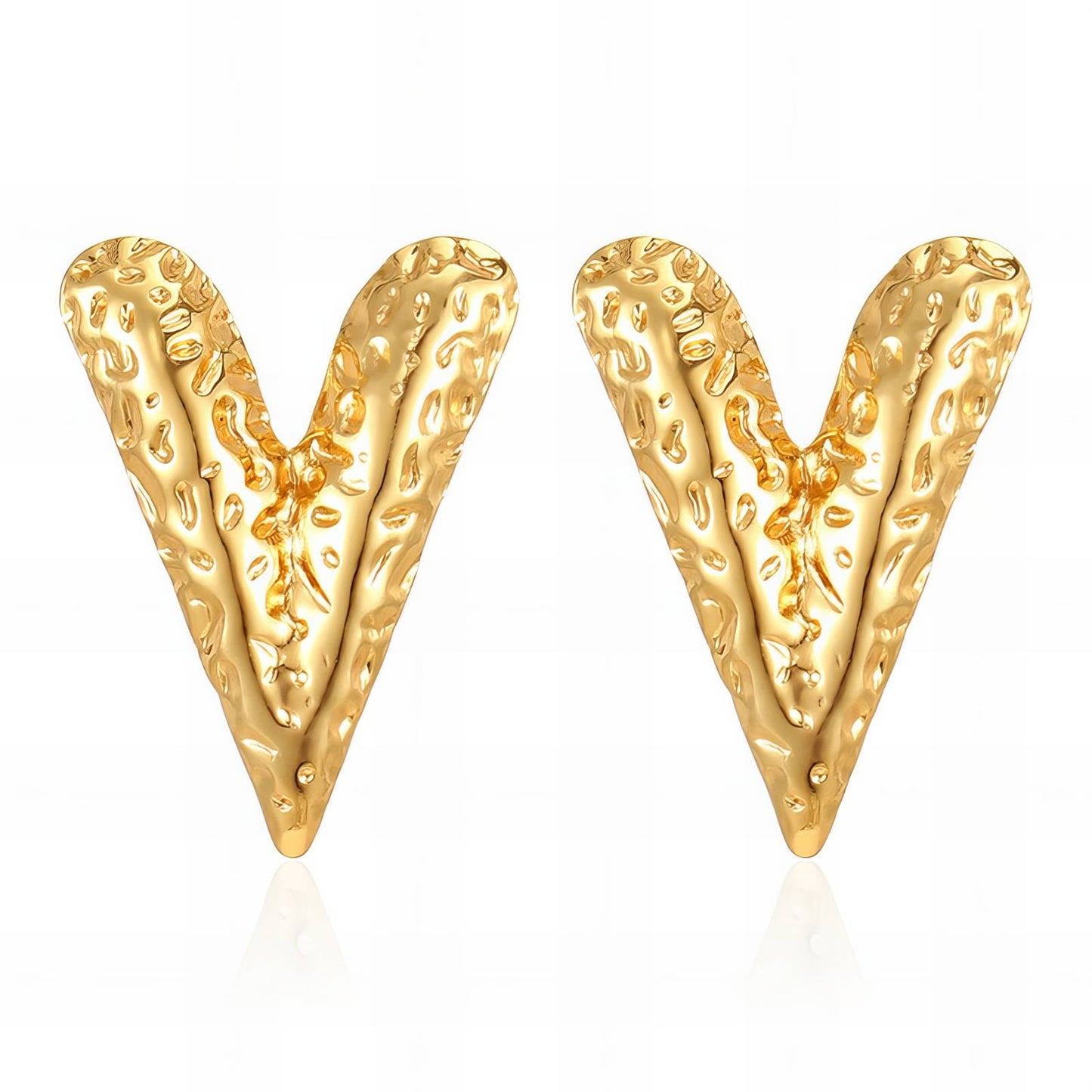 18K gold plated Stainless steel earrings