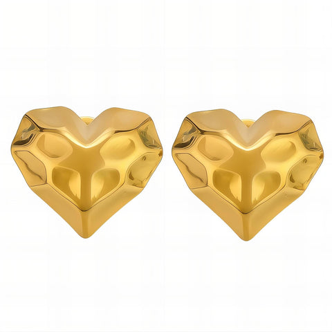 18K gold plated Stainless steel earrings
