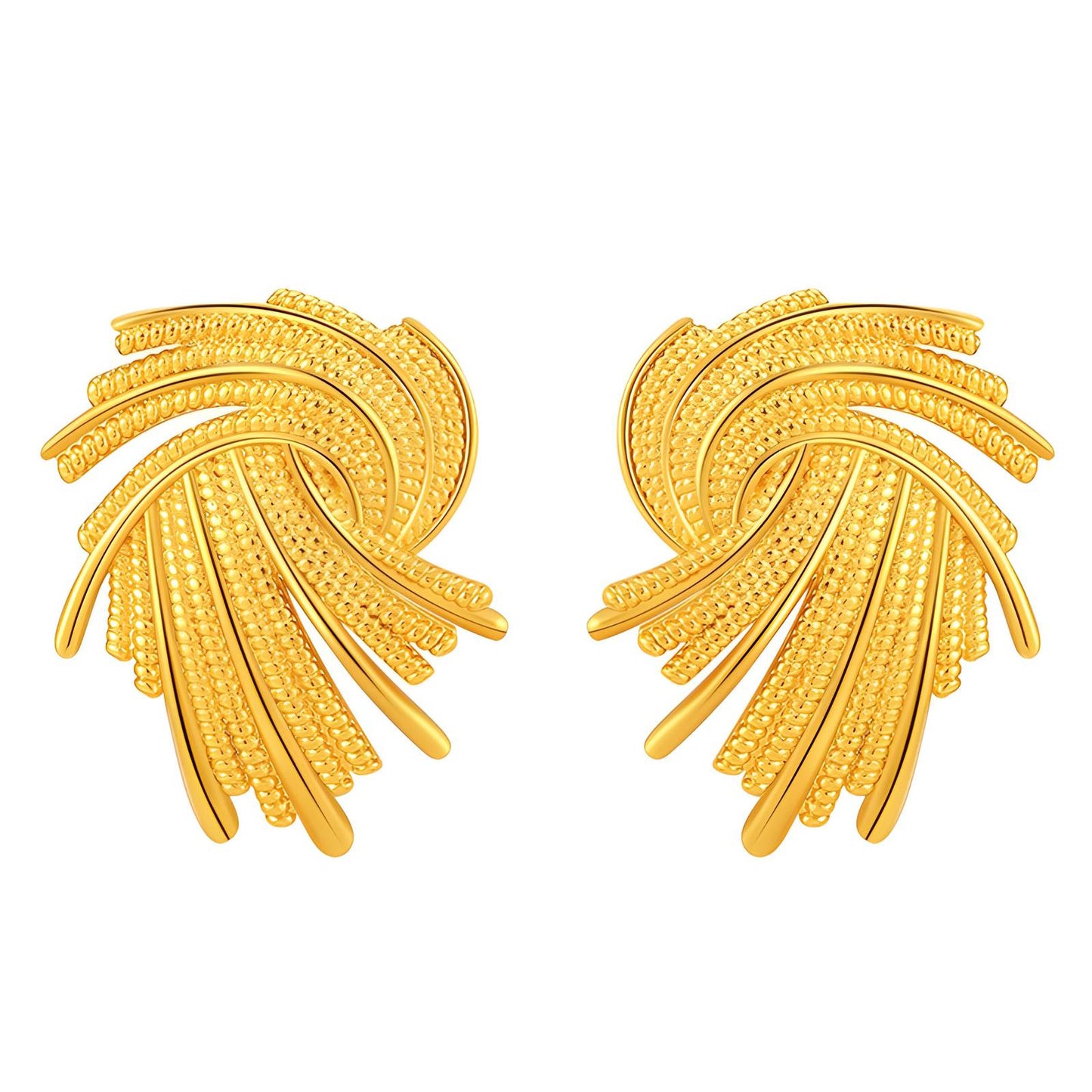 18K gold plated Stainless steel earrings