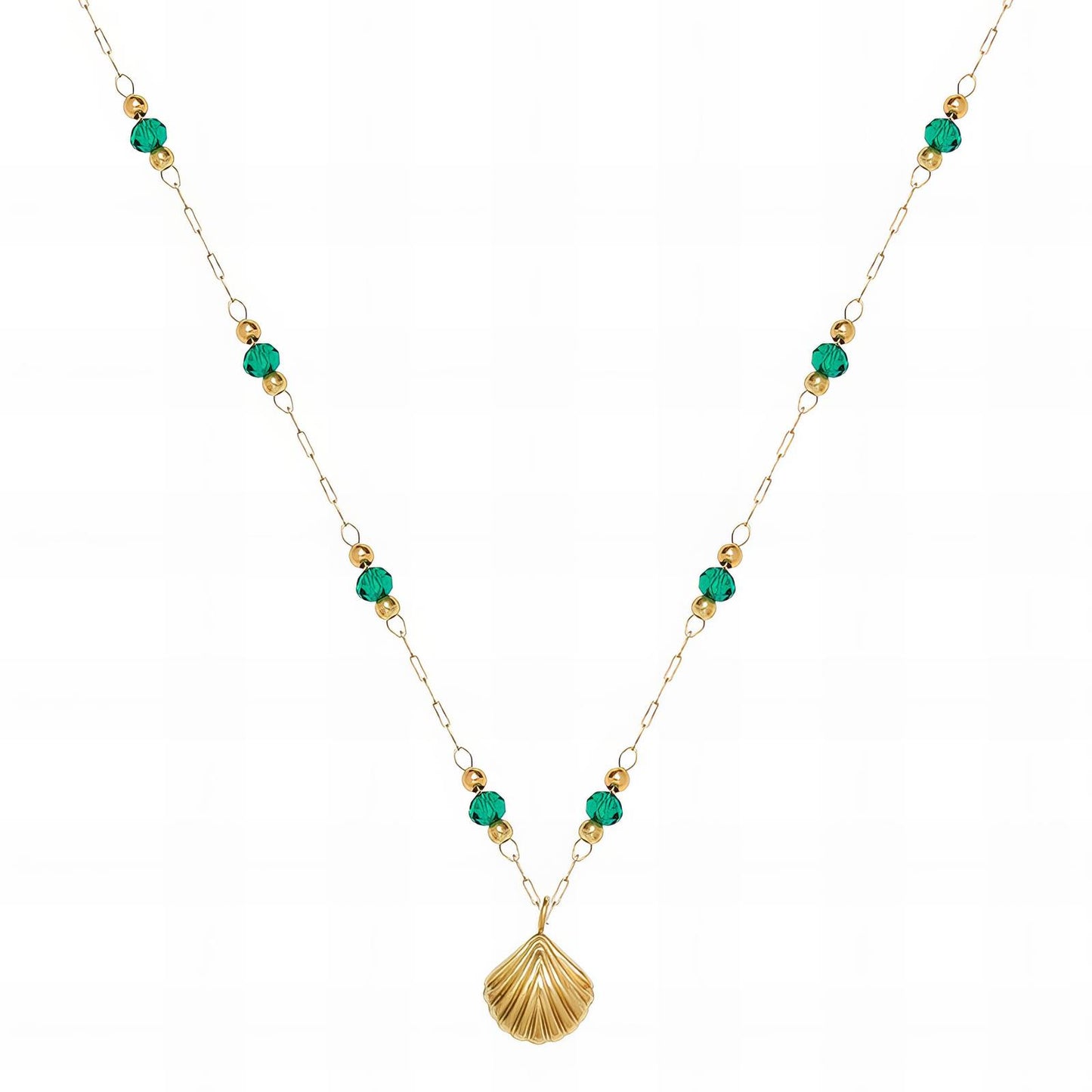 18K gold plated Stainless steel necklace