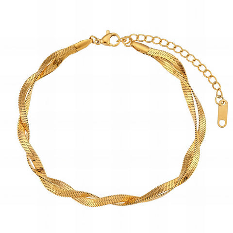 18K gold plated Stainless steel bracelet