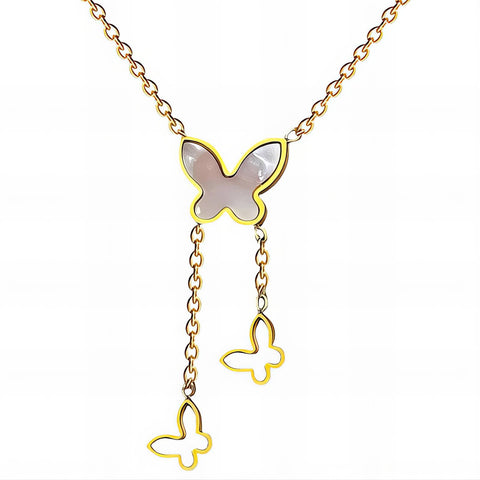 18K gold plated Stainless steel necklace