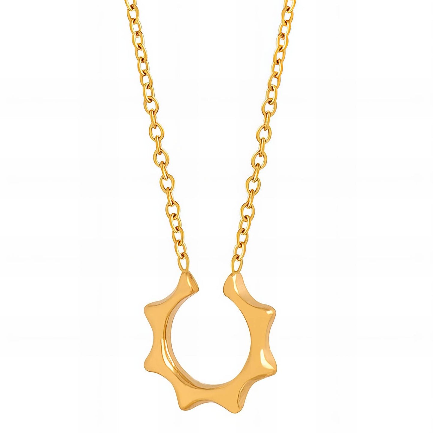 18K gold plated Stainless steel necklace