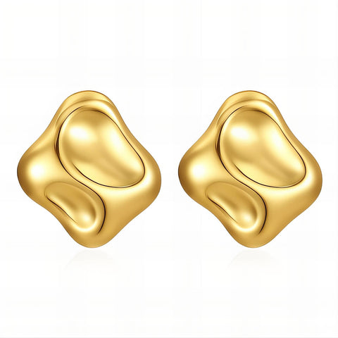 18K gold plated Stainless steel earrings