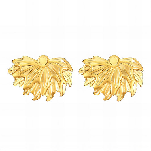 18K gold plated Stainless steel earrings